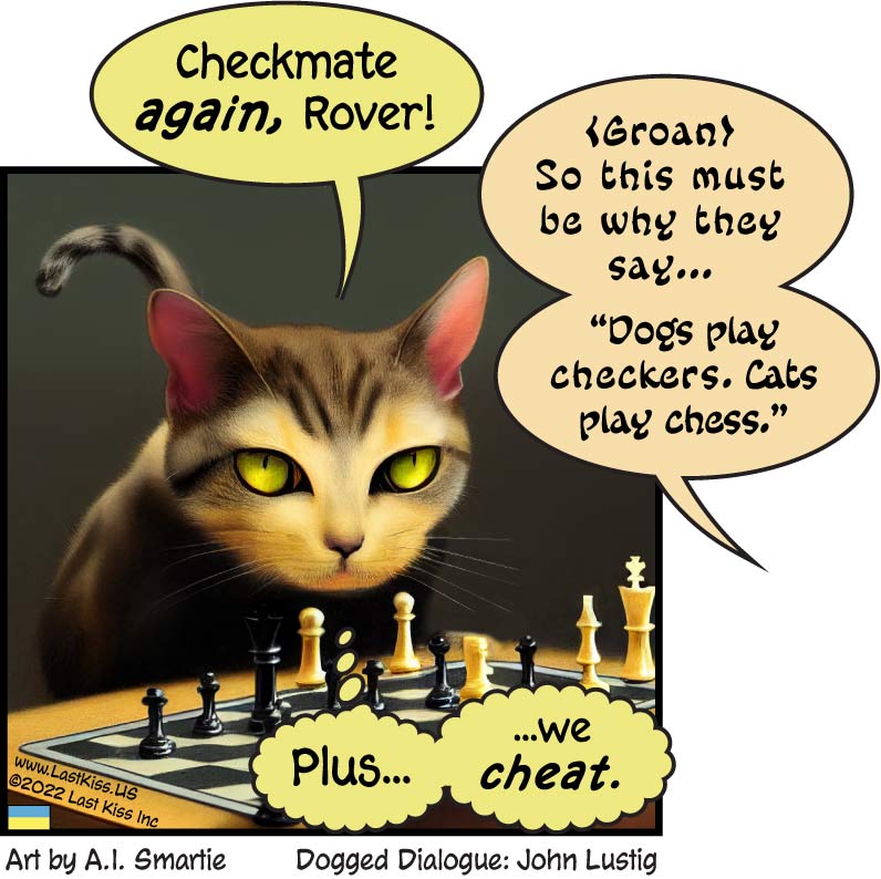 Giving checkmate is always fun